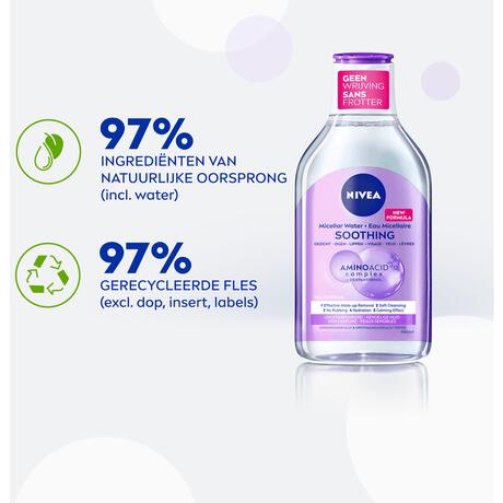 NIVEA Soothing Micellair Water Gevoelige huid 400 ML