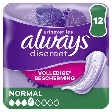 Always Incontinentieverband Discreet Normal 12 stuks