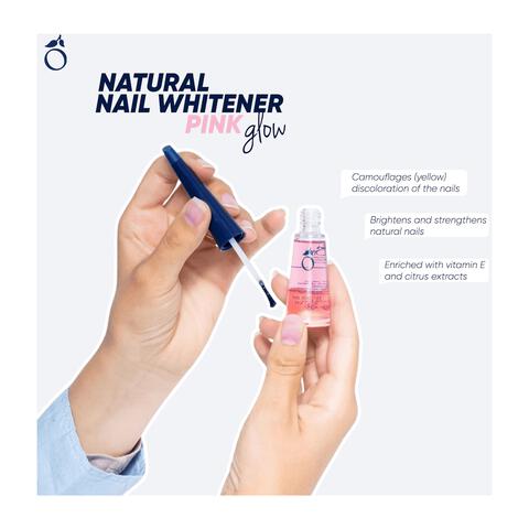 Herome Natural Nail Whitener Pink Glow 10 ML