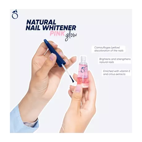 Herome Natural Nail Whitener Pink Glow 10 ML