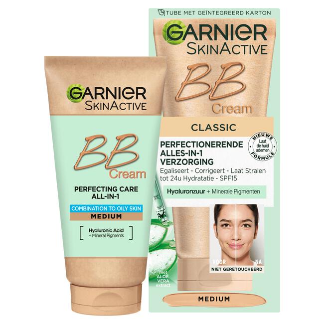 Garnier SkinActive Miracle Skin Perfector BB Cream SPF 15 Medium 50 ML