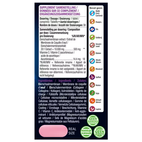 Lucovitaal Super Collageen Vega 30 Tabletten