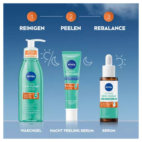 NIVEA Derma Skin Clear Washgel Onzuivere Huid 150 ML