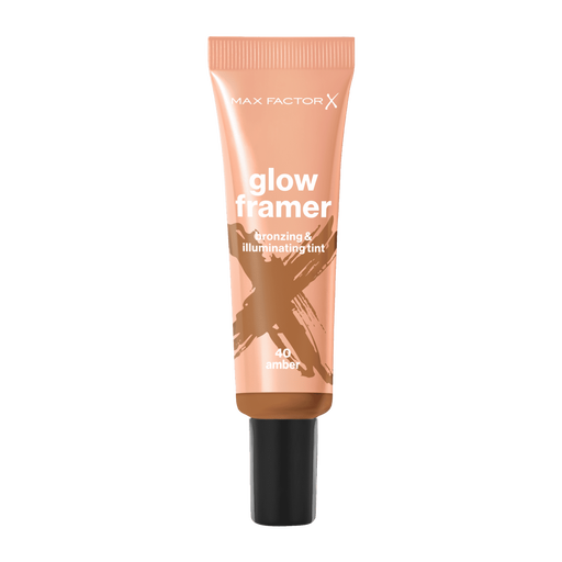 Max Factor Glow Framer Bronzer en Highlighter Bruin 40 Amber