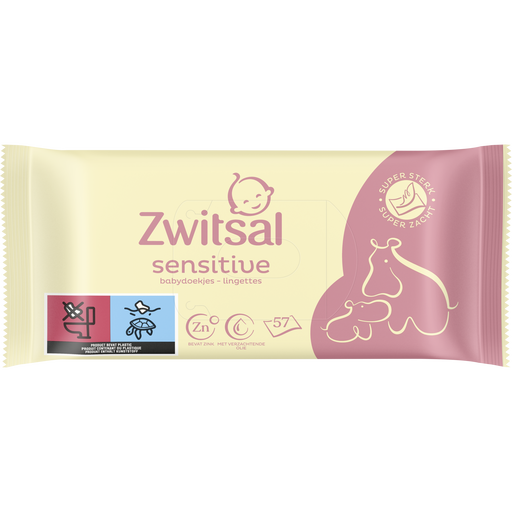 Zwitsal Sensitive Billendoekjes 57 stuks