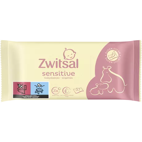 Zwitsal Sensitive Billendoekjes 57 stuks
