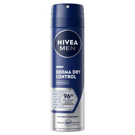 NIVEA MEN Derma Dry Control Deodorant Spray 150 ML
