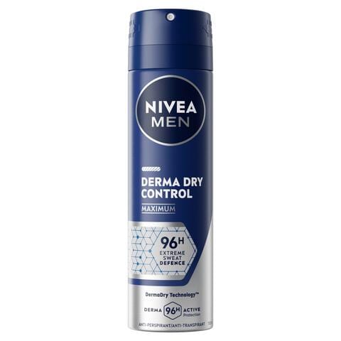 NIVEA MEN Derma Dry Control Deodorant Spray 150 ML