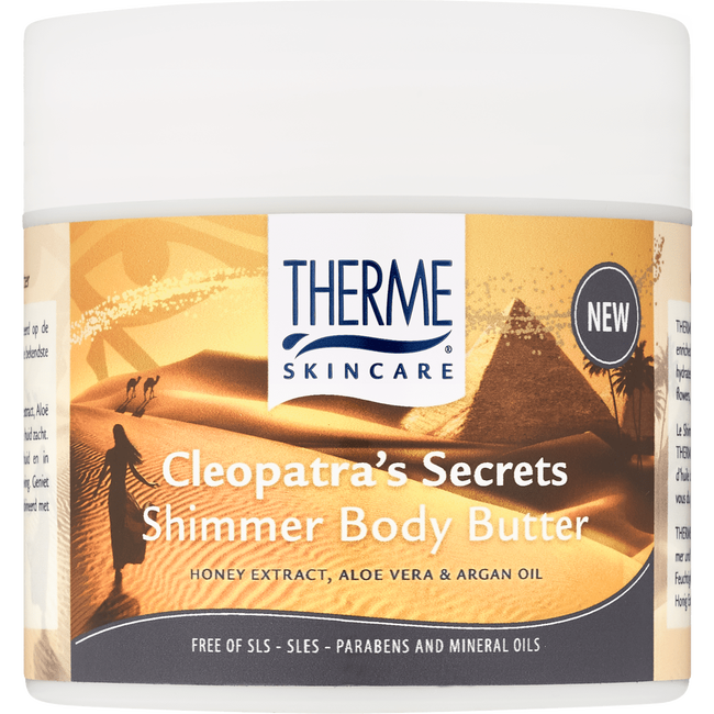 Therme Cleopatra's Secret Shimmer Body Butter 250 ML Etos