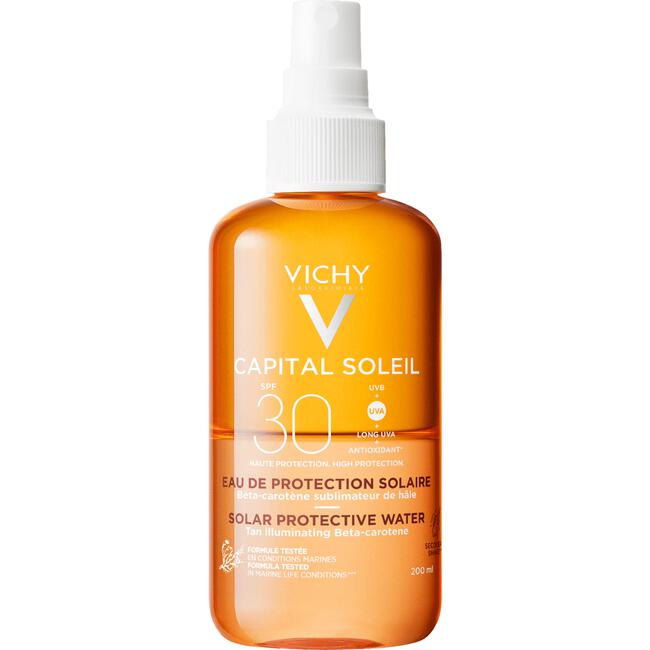 Vichy Capital Soleil Zonbeschermend Water Bruine Teint SPF30 200 ML