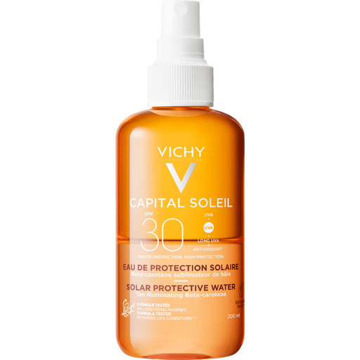 Vichy Capital Soleil Zonbeschermend Water Bruine Teint SPF30 200 ML