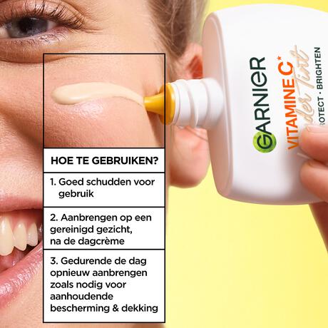 Garnier Vitamine C* Wonder Tint SPF 50+ licht 40 Ml