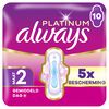 Always Maandverband Platinum Long 10 stuks