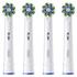 Oral-B Cross Action Opzetborstels Wit - 4 Stuks