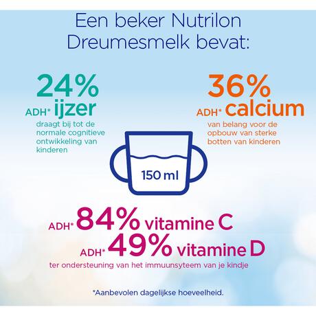 Nutrilon 4 Dreumesmelk Flesvoeding Vanaf 1 Jaar 800 GR
