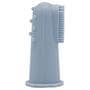 Difrax Siliconen Vingertoptandenborstel Blauw