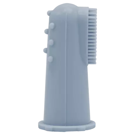 Difrax Siliconen Vingertoptandenborstel Blauw 