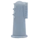 Difrax Siliconen Vingertoptandenborstel Blauw 