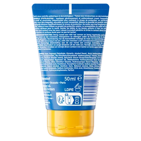 NIVEA SUN Kids Pocket Size Zonnebrand SPF 50+ Travel Size 50 ML