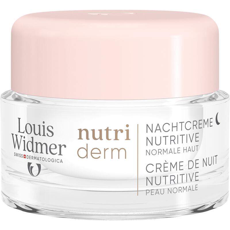 Louis Widmer Nutriderm Nachtcrème Nutritive Licht Geparfumeerd 50 ML