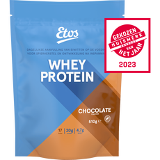 Etos Whey Protein Eiwitpoeder Chocolate 510 GR