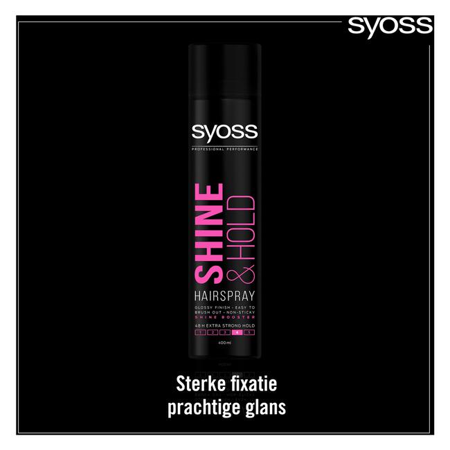 Syoss Shine Hold Hairspray 400 ML