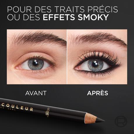 L'Oréal Paris Haute Couleur Crayon Khol Eyeliner Noir Silk Zwart