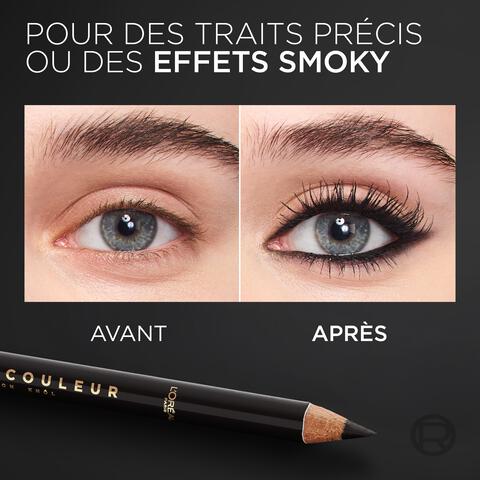 L'Oréal Paris Haute Couleur Crayon Khol Eyeliner Noir Silk Zwart