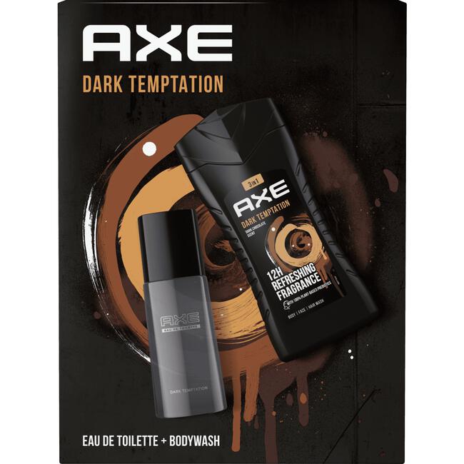 AXE Dark Temptation Geschenkset Eau de Toilette + Bodywash