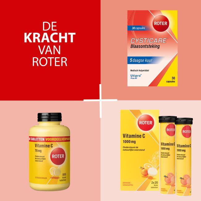 Roter Cysticare Utipro Plus AF 30 capsules