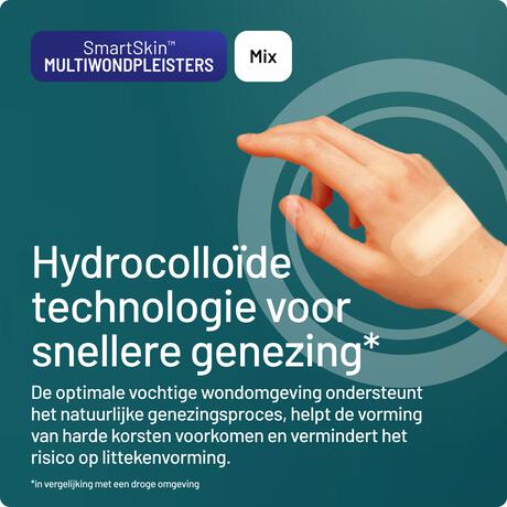 Compeed Smartskin Multiwond Mixpack 10 stuks