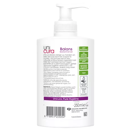Unicura Balans Antibacteriële Handzeep 250 ML