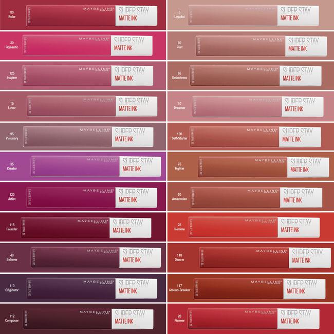 Maybelline New York Superstay Matte Ink Lippenstift 120 Artist