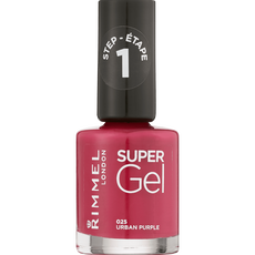 Rimmel London Super Gel Nailpolish - 025 Urban Purple