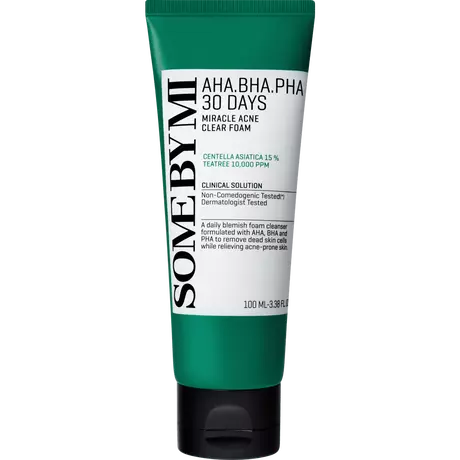 SOME BY MI AHA BHA PHA 30 Days Miracle Acne Clear Foam 100 ML