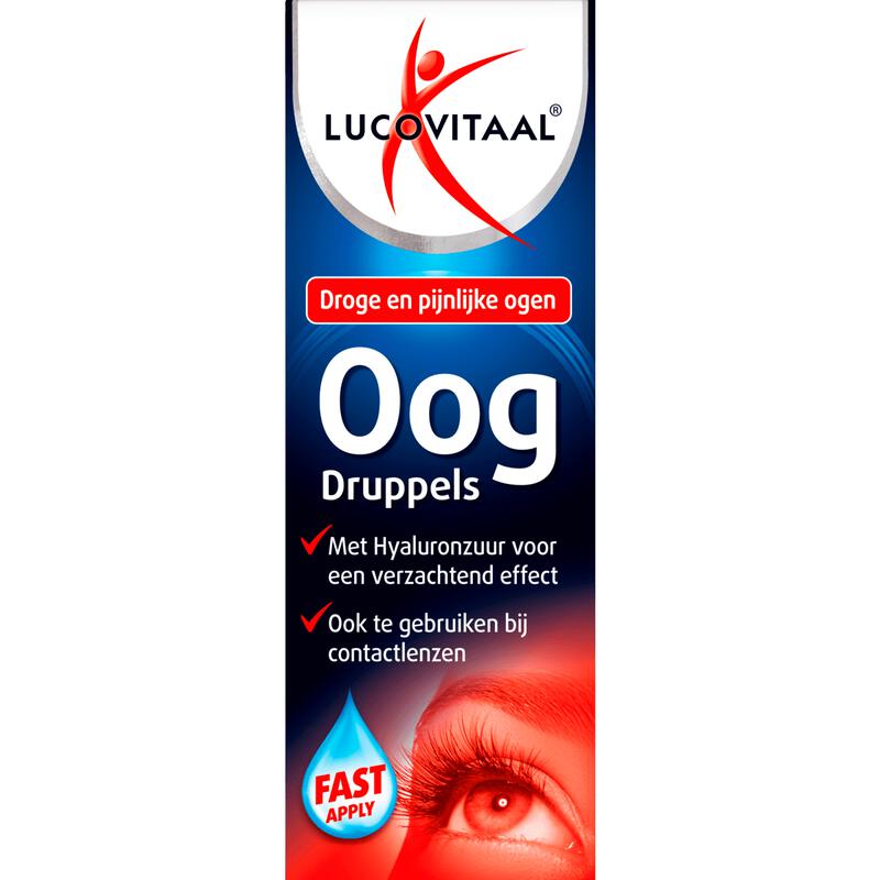 Lucovitaal Oogdruppels Droge en Pijnlijke Ogen 10 ML