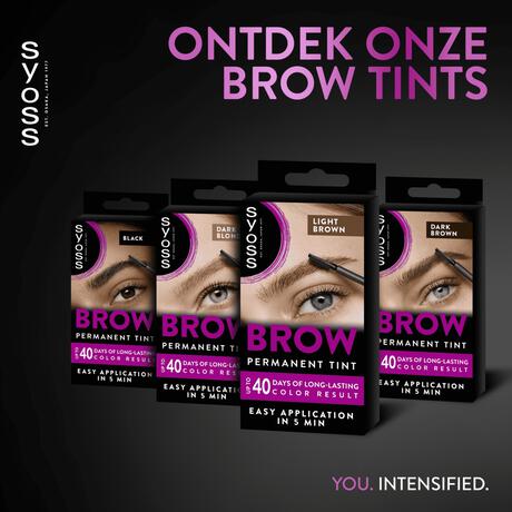 Syoss Browtint Wenkbrauw verf Lichtbruin