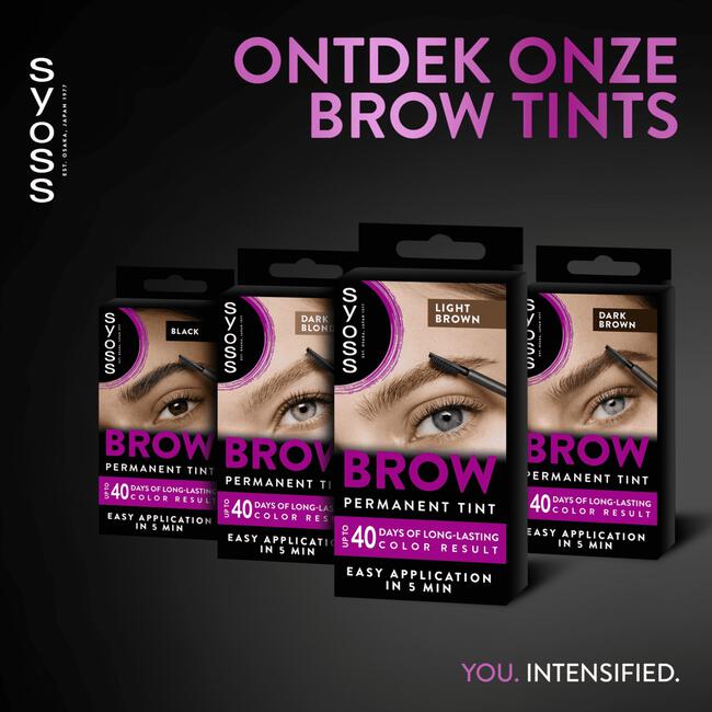 Syoss Browtint Wenkbrauw verf Lichtbruin