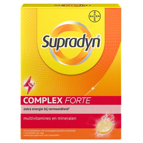 Supradyn Complex Forte Multivitamine Voor Extra Energie 45 Bruistabletten