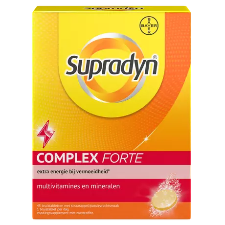 Supradyn Complex Forte Multivitamine Extra Energie Bruistabletten 45 stuks