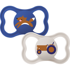 MAM Supreme Fopspenen 16M+ Blue 2 stuks