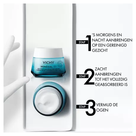 Vichy Minéral 89 Dagcrème Zonder Parfum 50 ML