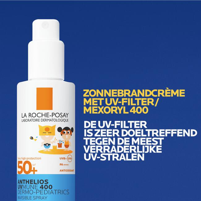 La Roche-Posay Anthelios Kind Zonnebrandspray UVMune SPF50+ 200 ML