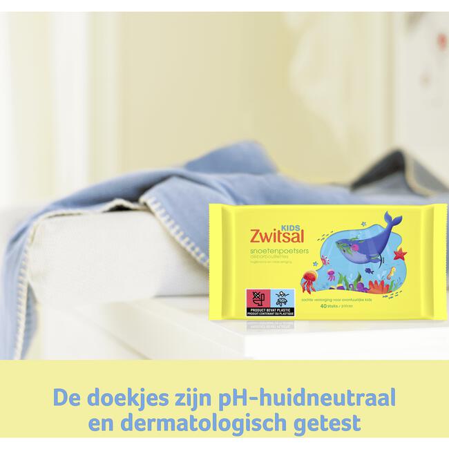 Zwitsal Kids Frozen Snoetenpoetsers 40 Stuks