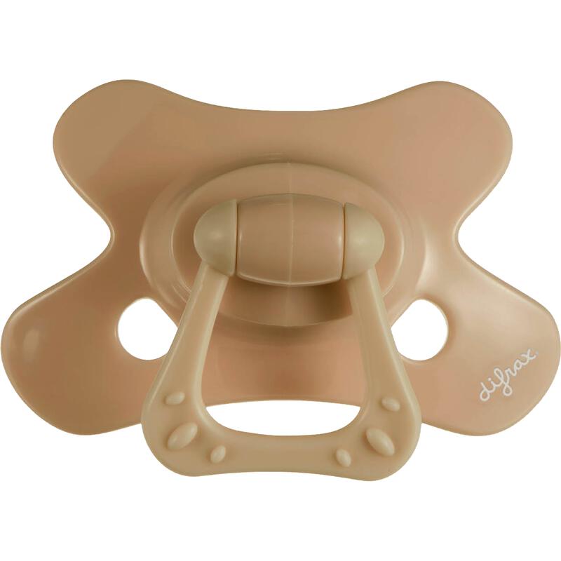 Difrax Fopspeen Natural 6M+ Uni Caramel