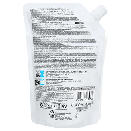 La Roche-Posay Lipikar Syndet AP+ Gel-Crème Navulverpakking 400 ML