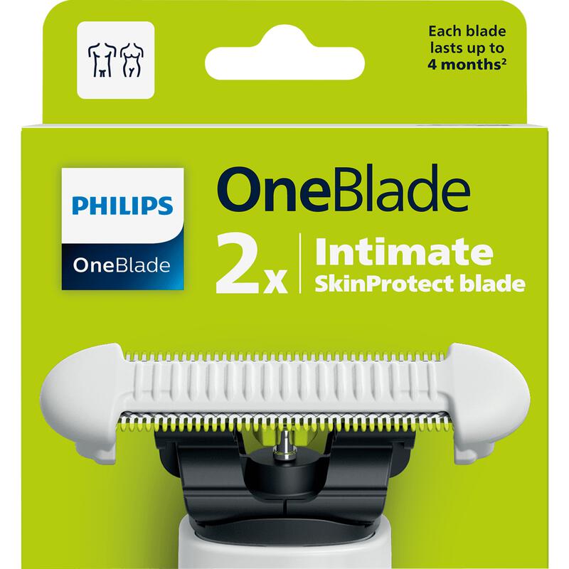 Philips OneBlade Intimate Male Navulmesjes QP229/50 2 stuks