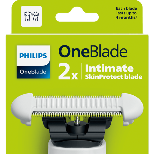 Philips OneBlade Intimate Male Navulmesjes QP229/50 2 stuks