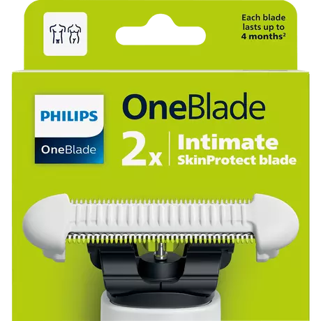 Philips OneBlade Intimate Male Navulmesjes QP229/50 2 stuks