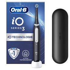 Oral-B iO 3s Zwart Elektrische Tandenborstel + Travelcase